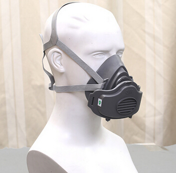 3M3200半面型防毒面具防尘口罩防烟工业头戴式防护面罩