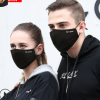 新款潮牌男女冬季防雾霾防尘保暖PM2.5口罩立体个性纯棉黑色口罩