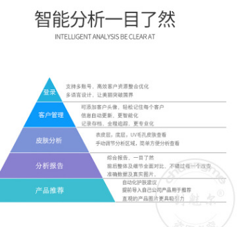 便携式皮肤测试仪分析仪脸部美肤仪皮肤检测仪器魔镜仪器皮肤管理图2