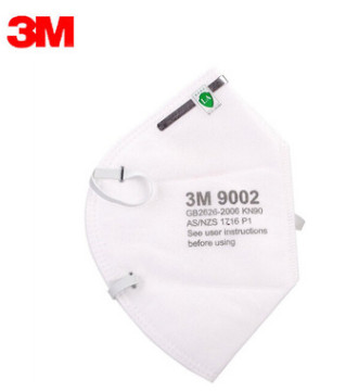 3M9002 头戴式KN90口罩 防雾霾 PM2.5 防颗粒口罩 户外 骑行工图3