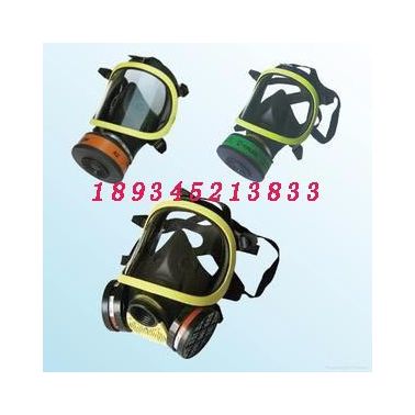 **海昌救生消防专用多用途全面罩面具呼吸器配件过滤式防毒面具 空气呼吸器