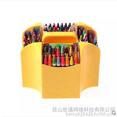 Crayola 绘儿乐 152色蜡笔便利收纳盒（桶装）图2