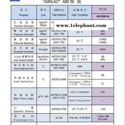 台化 AG10NP全民头盔ABS原料头盔ABS原料