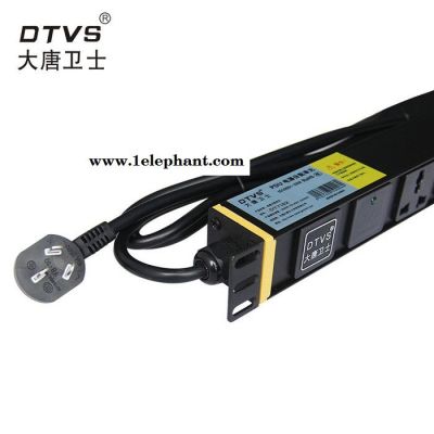 大唐卫士  DT7162  防雷PDU  电源插座 机柜专用插排  6位多用孔 spd防雷模块 五年质保 **图2