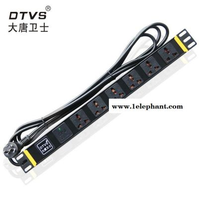 大唐卫士  DT7162  防雷PDU  电源插座 机柜专用插排  6位多用孔 spd防雷模块 五年质保 **图4