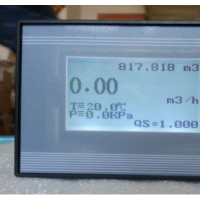 布鲁克斯BR-801型智能流量积算仪 带有液晶显示 温压补偿 具有多种通信接口，还有防雷电保护