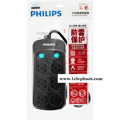 供应飞利浦PhilipsSPS1620B飞利浦双核防雷插座SPS1620图3