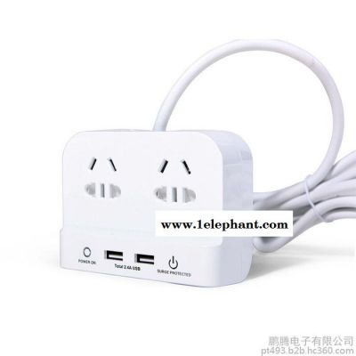 护卫航  智能排插 USB 防雷 家用办公 抗电涌插座排插图4