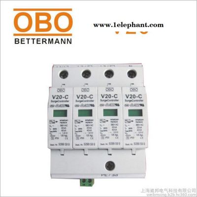 OBO防雷器OBO带声光报警浪涌保护器V20-C/4-280V-AS避雷器图4