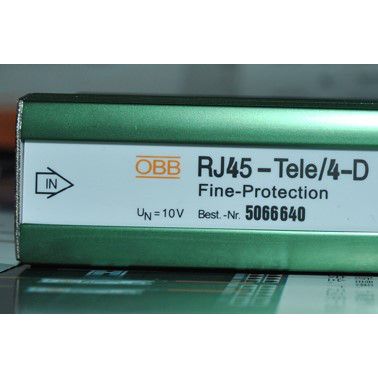 供应英国OBB电话防雷器RJ45-Tele/4-D报价串联保护器