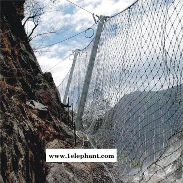 陕西边坡防护网安装 主动性边坡防护网 高山落石边坡防护网
