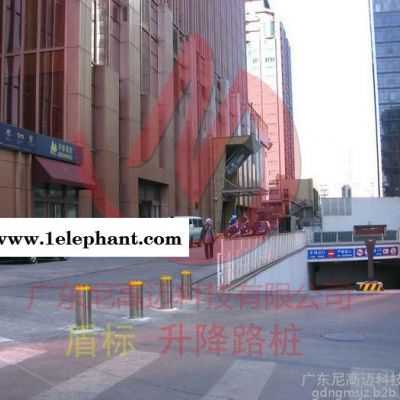 盾标sjz219路障乌鲁木齐防恐升降柱 盾标防护自动升降警示柱 液压升降路桩图5