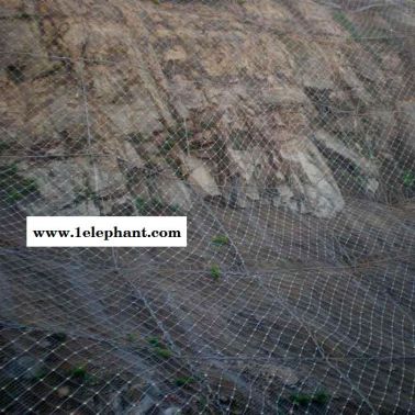 生产边坡防护网 景区边坡山体防护网 柔性主动钢绳护坡网 边坡防护网