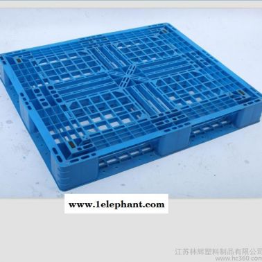 供应江苏常州1210田字型塑料托盘 带防滑垫使用方便