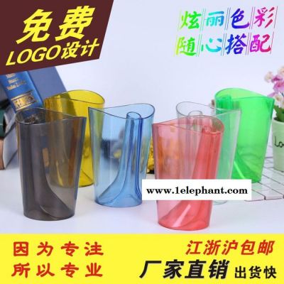 创意二合一防垢洗漱杯 漱口杯 刷牙杯子 可翻身牙刷杯可印logo图4