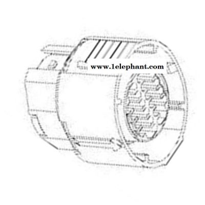 德尔福Delphi汽车连接器12034413黑色公防尘塞图3