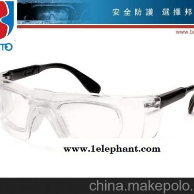 邦士度 双框 （可配近视）防护眼镜 作业眼镜 BA3082