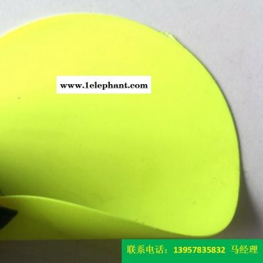 直销型号KQD-A-301PVC防护服面料荧光绿色PVC夹网布各种各色夾网布海帕龙橡胶夹网布