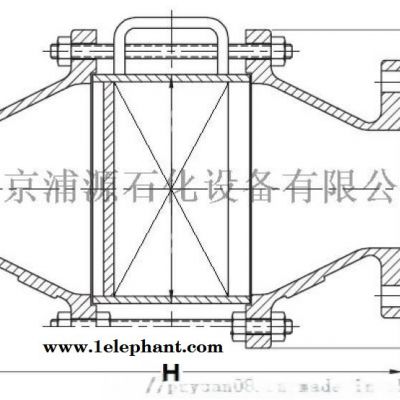 不锈钢管道波纹阻火器图2