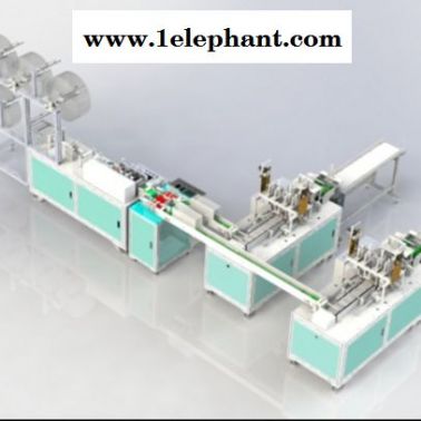 山东名仕机械设备公司 一拖二口罩机 全自动口罩机 全自动打 片机耳挂机  厂家直销 厂家质保