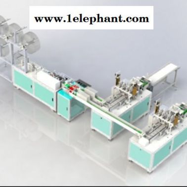 山东名仕机械设备公司 一拖二口罩机 全自动口罩机 全自动打片机耳挂机  厂家直销 厂家质保   济南制造