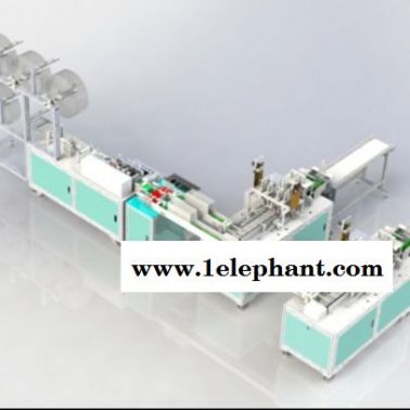 济南名仕 一拖二口罩机 全自动口罩机 全自动打 片机耳挂机  厂家直销 厂家质保