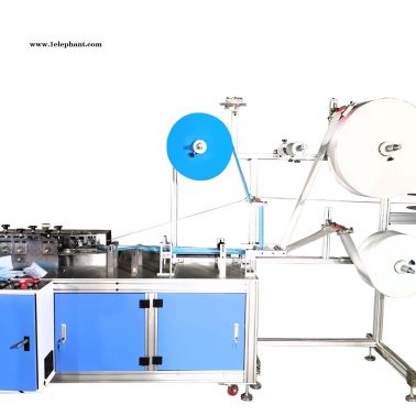 平面自动化1+2口罩机  平面口罩机器  平面一拖二机器   全自动口罩机设备