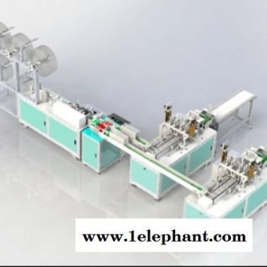 山东济南名仕机械设备公司 一拖二口罩机 全自动口罩机 全自动打片机耳挂机  厂家直销 厂家质保  济南制造