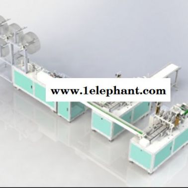 济南名仕机械设备   KN95 /N95机器全自动化口罩机   一拖二全自动  一拖一全自动  平面打片机 厂家质保