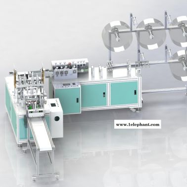 口罩机设备  平面一拖一口罩机   全自动口罩机厂家  厂家机械设备   全自动口罩机