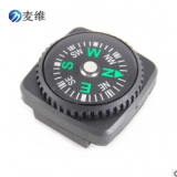 厂家户外热卖 现货20mm皮套指南针手表织带适用胶套指南针 满优惠