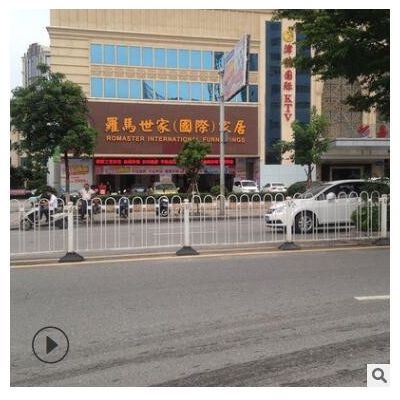 益宙市政护栏京式道路护栏隔离栏马路交通护栏城市安全施工人行道图3