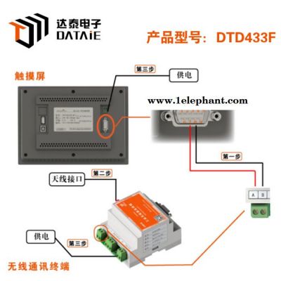 达泰 无线模拟量信号测控终端DTD433F 无线数据采集器 PLC无线通信模块 无线模拟量终端图3