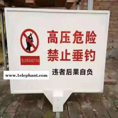 玻璃钢防护警示桩 成品标志桩图3