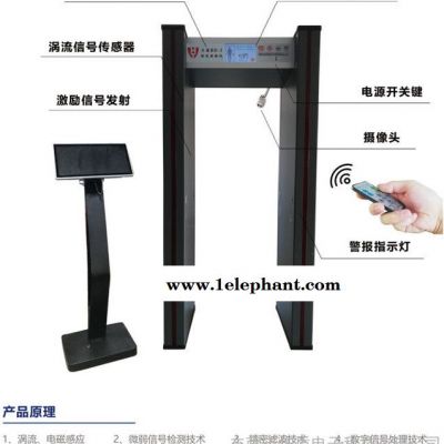 海南大盾BD-I新技术汽车站违禁品安检门厂家图3