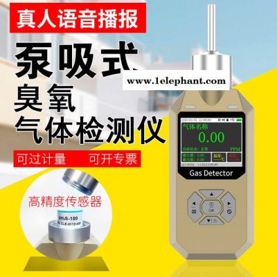 普利通 泵吸式臭氧检测仪 PLT300-O3臭氧探测器 臭氧浓度检测仪 臭氧浓度计药厂专用图1