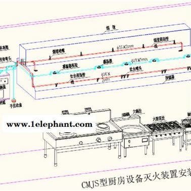 振兴消防多年经验-学校厨房自动灭火系统装置哪家好